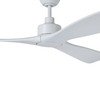 Westerly 84" 3 Blade DC Fan w/6" & 18" Rod, Smart Control, Light Sold Separately, White/White Accents/White Blades (235400-8401A)