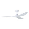 Surfline 60" 3 Blade  DC Fan w/ 5.5 in Rod,12 inch Rod, Smart Control, White, White Accents, White Blades (235111-6001A)
