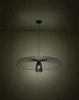 Champerico 38.7-inch 1-Light Black Pendant Light (390217A)