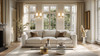 Z-Lite Claudelle 2 Light Wall Sconce in Tundra White + Modern Gold (4014-2S-TW-MGLD)