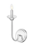 Z-Lite Allistair 1 Light Wall Sconce in Brushed Nickel (352-1S-BN)
