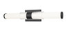 Z-Lite Egon 1 Light Vanity in Matte Black (1015-25W-MB-LED)