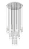 Z-Lite Stari 27 Light Chandelier in Brushed Nickel (1956P-27R-BN)