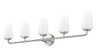 Z-Lite Montford 5 Light Vanity in Brushed Nickel (7005-5V-BN)