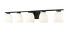 Naya 5 Light Vanity in Matte Black (7518-5V-MB)