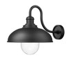 RLM 1 Light Outdoor Wall Light in Sand Black (5026B-BK)
