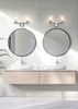 Belle 2 Light Vanity in Chrome (7519-2V-CH)