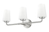 Montford 3 Light Vanity in Brushed Nickel (7005-3V-BN)