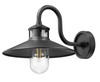 RLM 1 Light Outdoor Wall Light in Sand Black (5027M-BK)