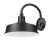 RLM 1 Light Outdoor Wall Light in Sand Black (5024M-BK)