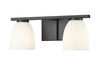 Naya 2 Light Vanity in Matte Black (7518-2V-MB)