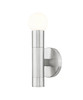 Z-Lite Stari 1 Light Wall Sconce in Brushed Nickel (1956-1S-BN)
