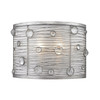 Joia 1 Light Wall Sconce in Peruvian Silver (1993-WSC PS)