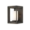 Smyth 1 Light Wall Sconce (Gunmetal Bronze & Opal Glass) in Gunmetal Bronze (2073-1W GMT-OP)