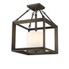 Smyth Semi-Flush (Convertible) in Gunmetal Bronze (2073-SF GMT-OP)