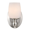 Constance 1 Light Bath Vanity in Pewter (2115-BA1 PW-OP)