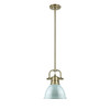 Mini Pendant with Rod (3604-M1L AB-SF)
