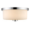 Evette Flush Mount in Chrome (8037-FM CH-OP)