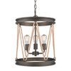 Chatham 3 Light Pendant in Gunmetal Bronze (1048-3P GMT)