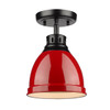 Flush Mount (3602-FM BLK-RD)