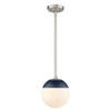 Small Pendant with Rod (3218-S PW-MNVY)