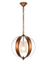 Marion Collection Pendant D15 H19 Lt:1 Vintage Gold Finish (LD6012D15G)