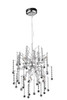 Astro 6 Light Chrome Pendant Clear Royal Cut Crystal (V2075D18C/RC)