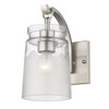 Travers 1 Light Wall Sconce in Pewter (1405-1W PW-CAG)
