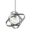 Atom Medium Pendant in Chrome (7936-M CH-BS-BS)