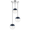 3 Light Pendant (3219-3P CH-MNVY)