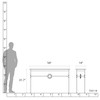 Hubbardton Forge Equus Console Table (750118)