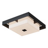 Hubbardton Forge Shadow Box Small Outdoor Flush Mount (363100)