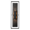 Shadow Box Tall w/Slate Dark Sky Friendly 2 Light Outdoor Sconce by Hubbardton Forge (302666)