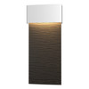 Hubbardton Forge Stratum Large Dark Sky Friendly LED Outdoor Sconce (302632)
