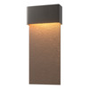 Hubbardton Forge Stratum Large Dark Sky Friendly LED Outdoor Sconce (302632)