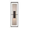 Hubbardton Forge Shadow Box Tall Outdoor Sconce (302607)
