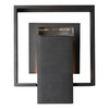 Hubbardton Forge Shadow Box Small w/Slate Outdoor Sconce (302600)