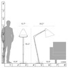 Hubbardton Forge Reach Floor Lamp (232860)