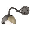 Hubbardton Forge Brooklyn 1-Light Double Shade Long-Arm Sconce (201377)