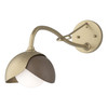 Hubbardton Forge Brooklyn 1-Light Double Shade Long-Arm Sconce (201377)