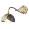 Hubbardton Forge Brooklyn 1-Light Double Shade Long-Arm Sconce (201377)