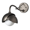 Hubbardton Forge Brooklyn 1-Light Double Shade Long-Arm Sconce (201377)