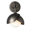 Hubbardton Forge Brooklyn 1-Light Double Shade Long-Arm Sconce (201377)