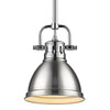Duncan Mini Pendant with Rod in Chrome (3604-M1L CH-PW)