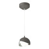 Hubbardton Forge Brooklyn Double Shade Low Voltage Mini Pendant (161183)