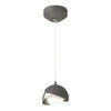 Hubbardton Forge Brooklyn Double Shade Low Voltage Mini Pendant (161183)
