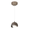 Hubbardton Forge Brooklyn Double Shade Low Voltage Mini Pendant (161183)