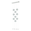 Hubbardton Forge Abacus 9-Light Ceiling-to-Floor LED Pendant (139057)