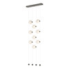 Hubbardton Forge Abacus 9-Light Ceiling-to-Floor LED Pendant (139057)