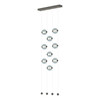 Hubbardton Forge Abacus 9-Light Ceiling-to-Floor LED Pendant (139057)